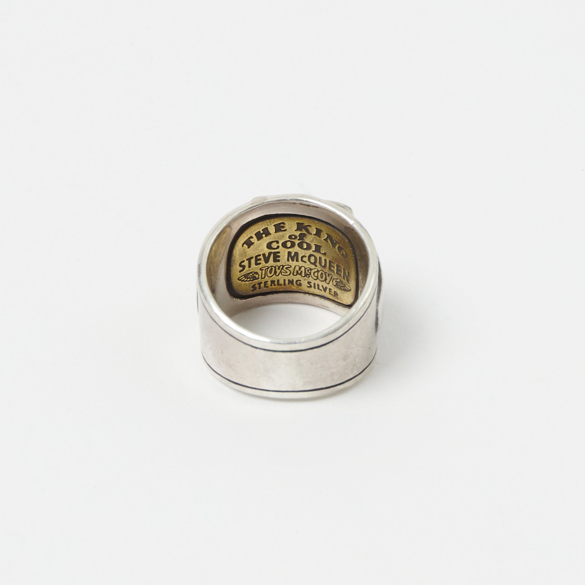 TOYS McCOY Steve McQueen Ring - Silver