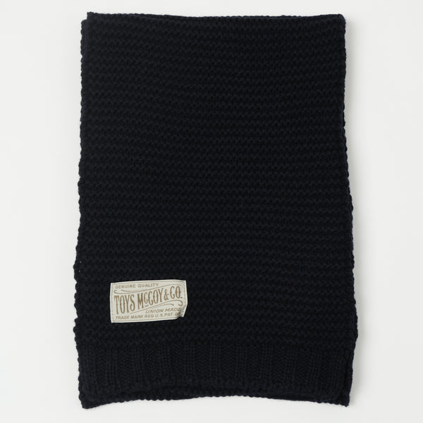 TOYS McCOY TMA1634 Military Knit Muffler - Navy