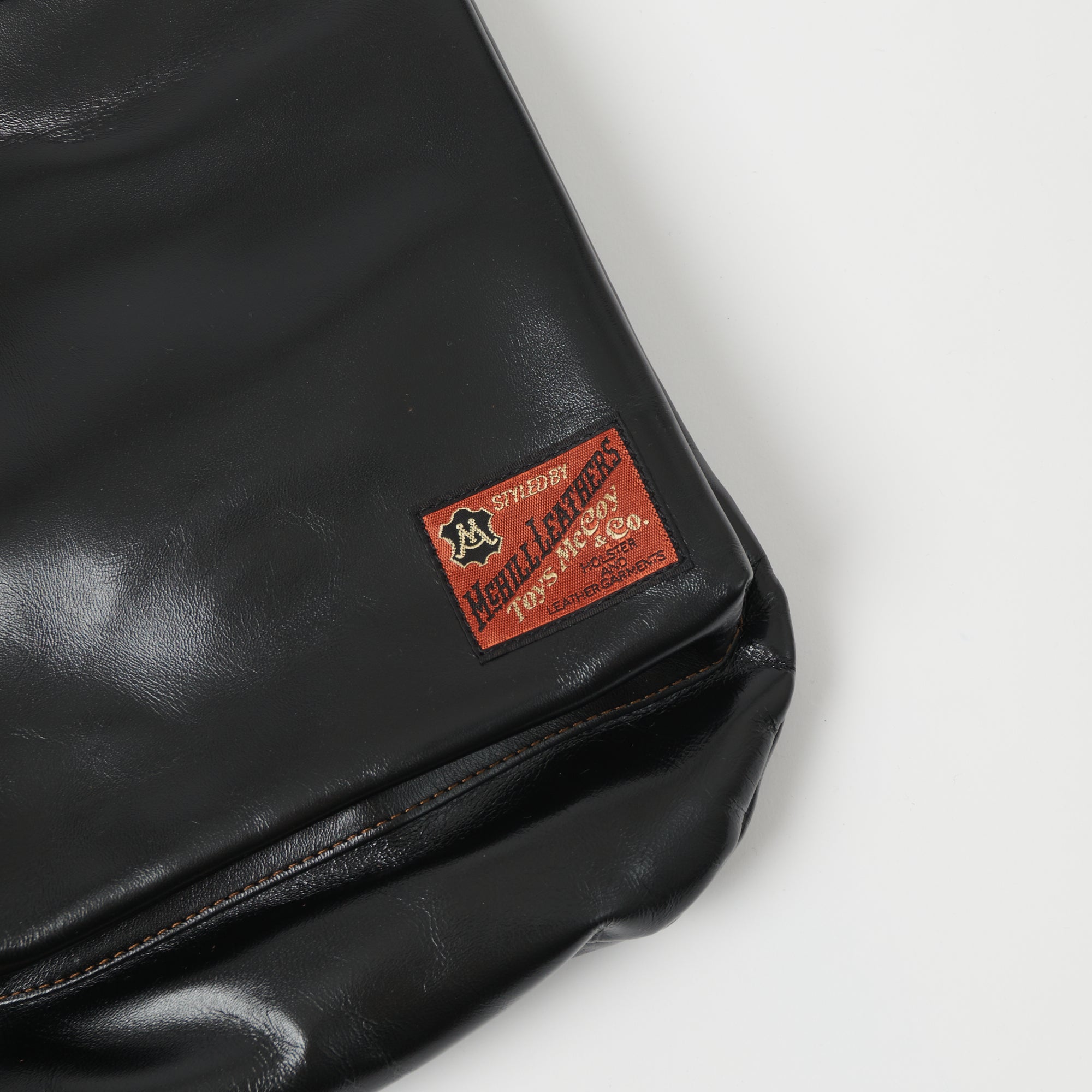 TOYS McCOY U.S. Air Force Leather Helmet Bag - Black