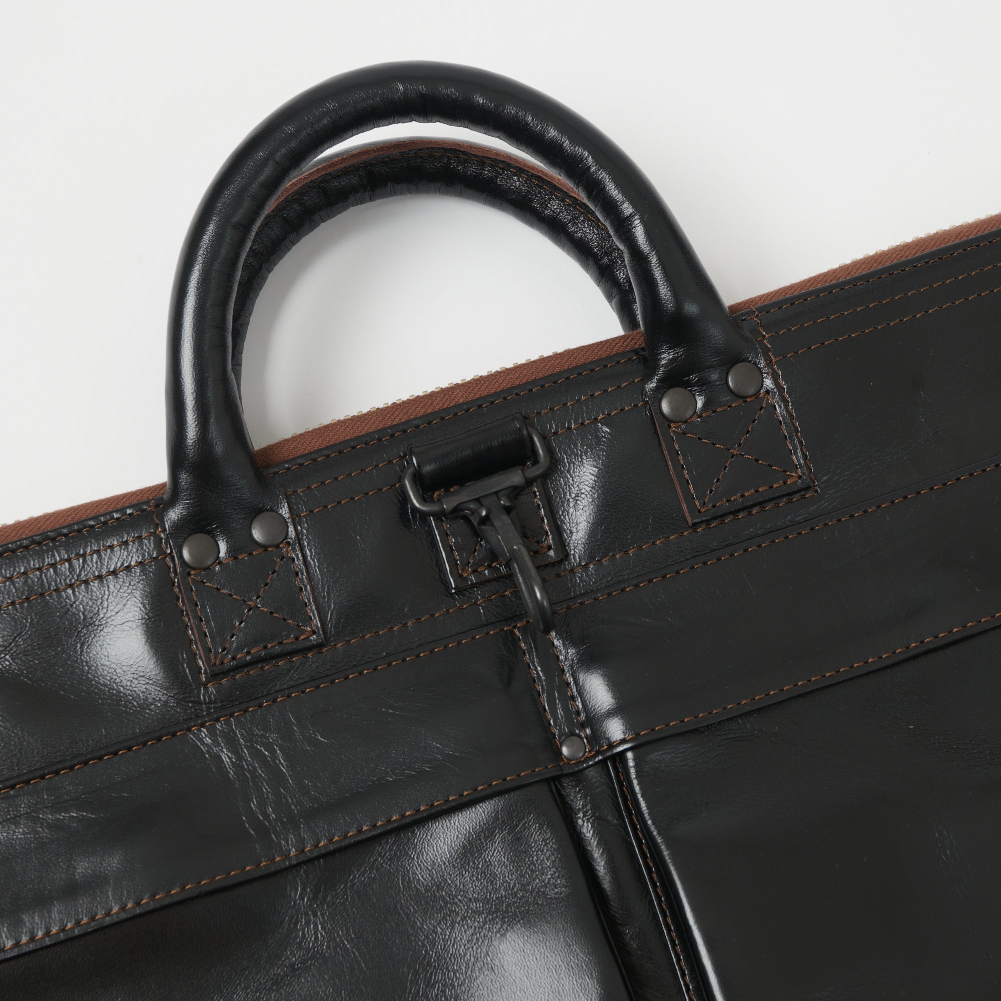 TOYS McCOY U.S. Air Force Leather Helmet Bag - Black