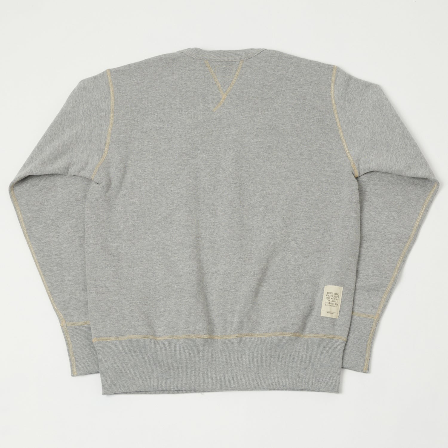 TOYS McCOY Set-in Sleeve Sweatshirt - Grey
