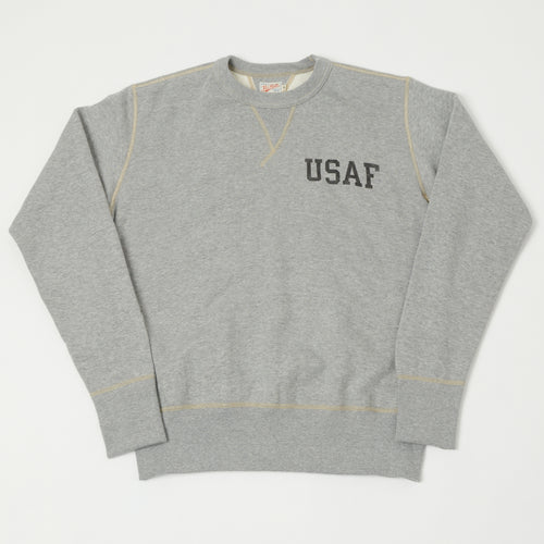 TOYS McCOY U.S.A.F Print Sweatshirt - Grey