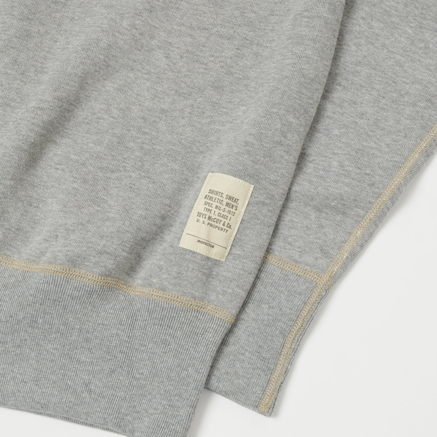 TOYS McCOY U.S.A.F Print Sweatshirt - Grey