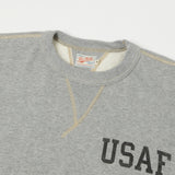 TOYS McCOY USAF Print Sweatshirt - Grey