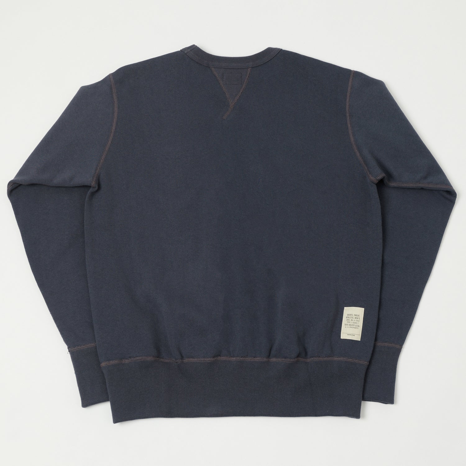 TOYS McCOY U.S.A.F Print Sweatshirt - Navy Grey