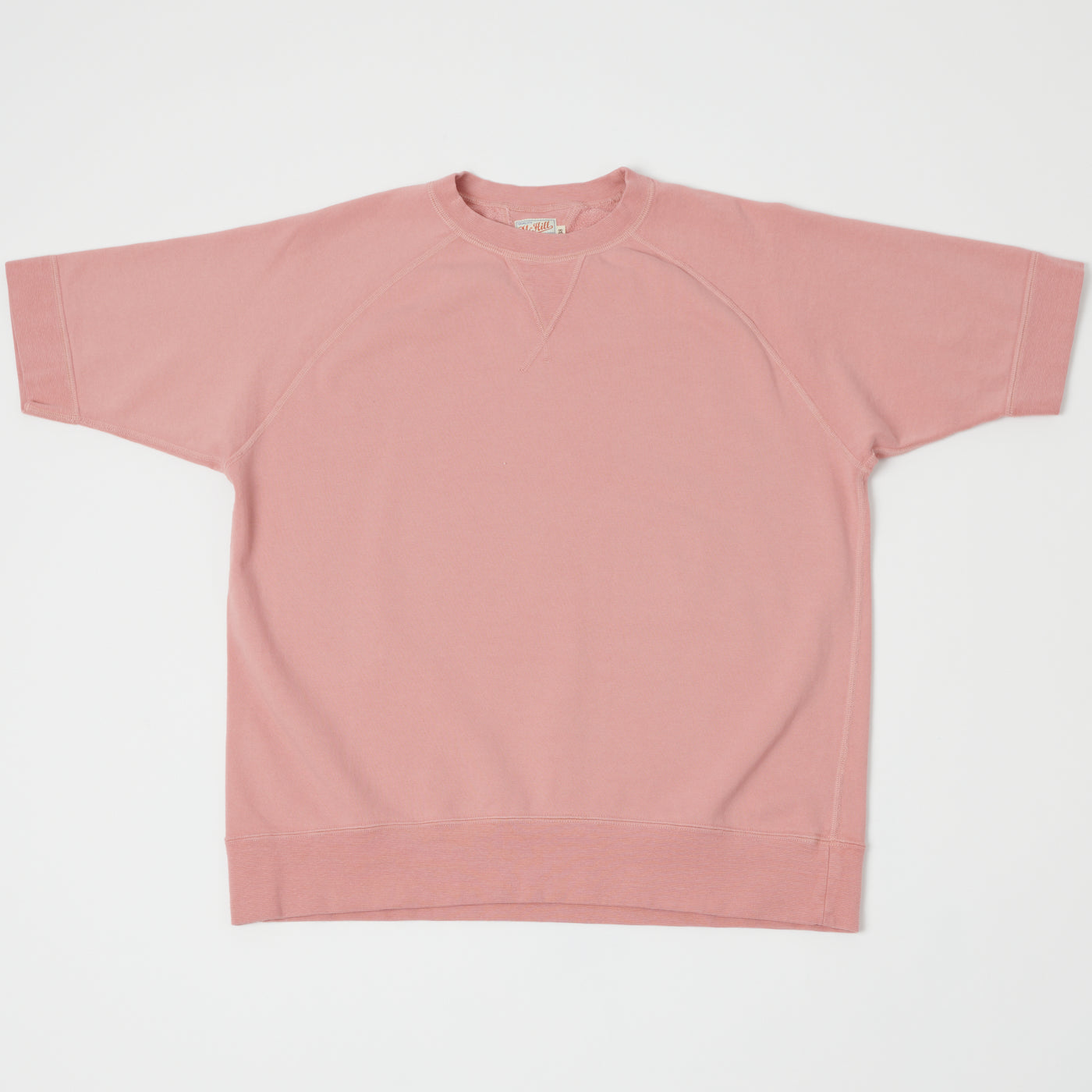 TOYS McCOY Short Sleeve Military Sweatshirt - Smoky Pink
