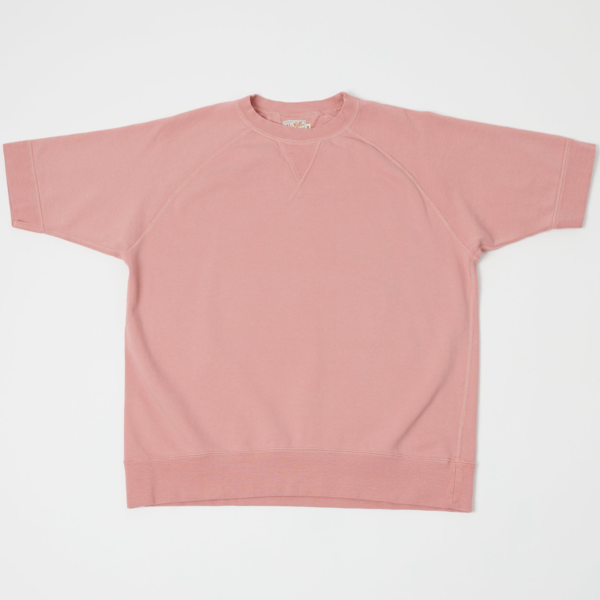 TOYS McCOY Short Sleeve Military Sweatshirt - Smoky Pink