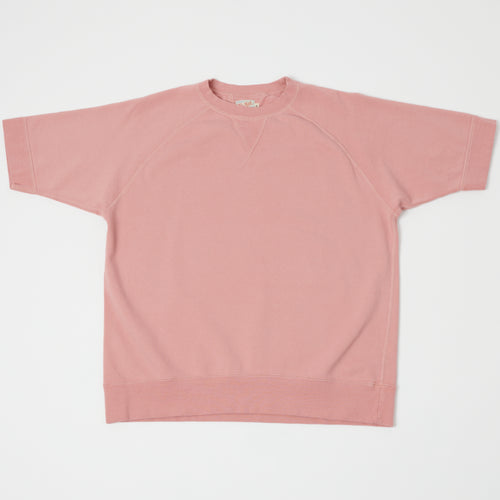 TOYS McCOY Short Sleeve Military Sweatshirt - Smoky Pink