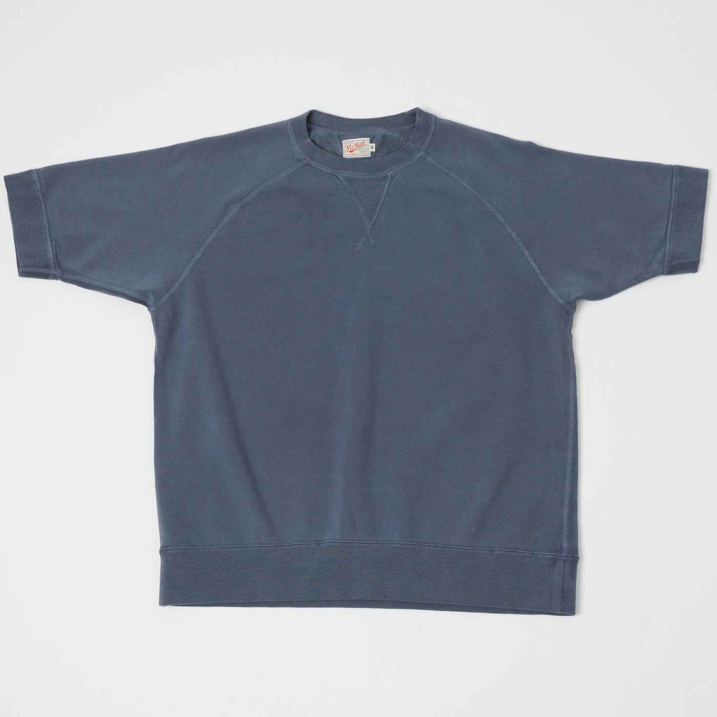 TOYS McCOY Short Sleeve Military Sweatshirt - Blue