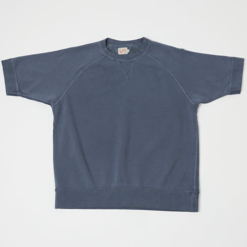 TOYS McCOY Short Sleeve Military Sweatshirt - Blue