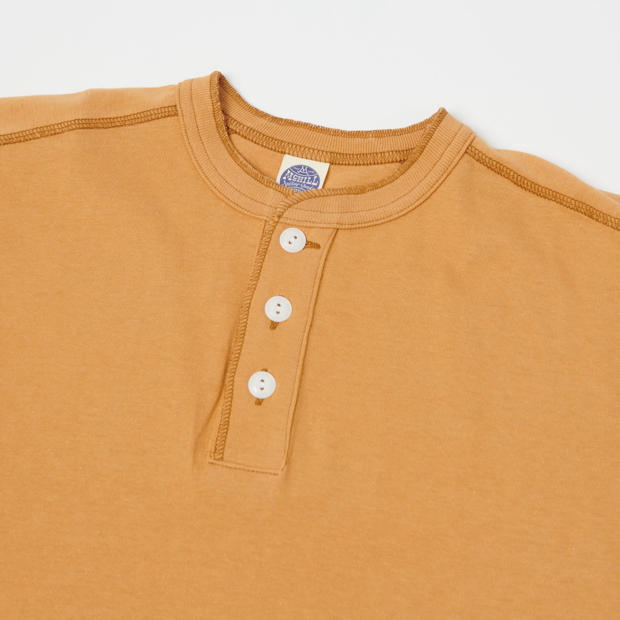 TOYS McCOY Union Henley - Gold