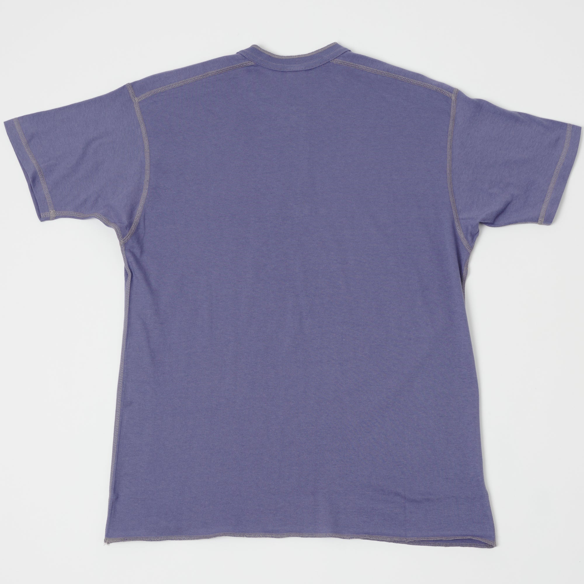 TOYS McCOY Union Henley - Purple Blue