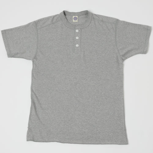 TOYS McCOY Union Henley - Heather Grey