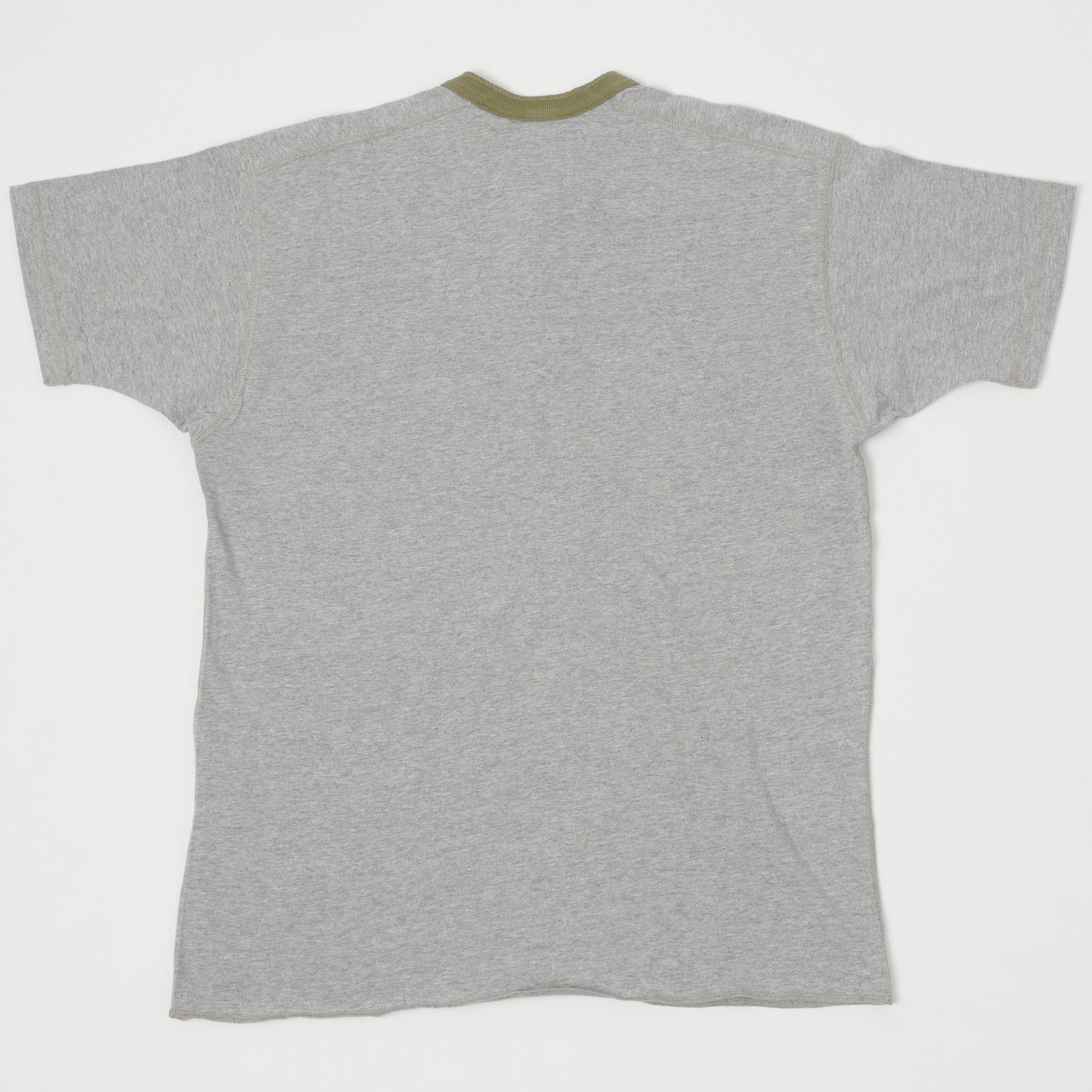 TOYS McCOY 'AAF' Military Union Henley - Grey/Army