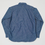TOYS McCOY TMS2104 Chambray Work Shirt - Blue