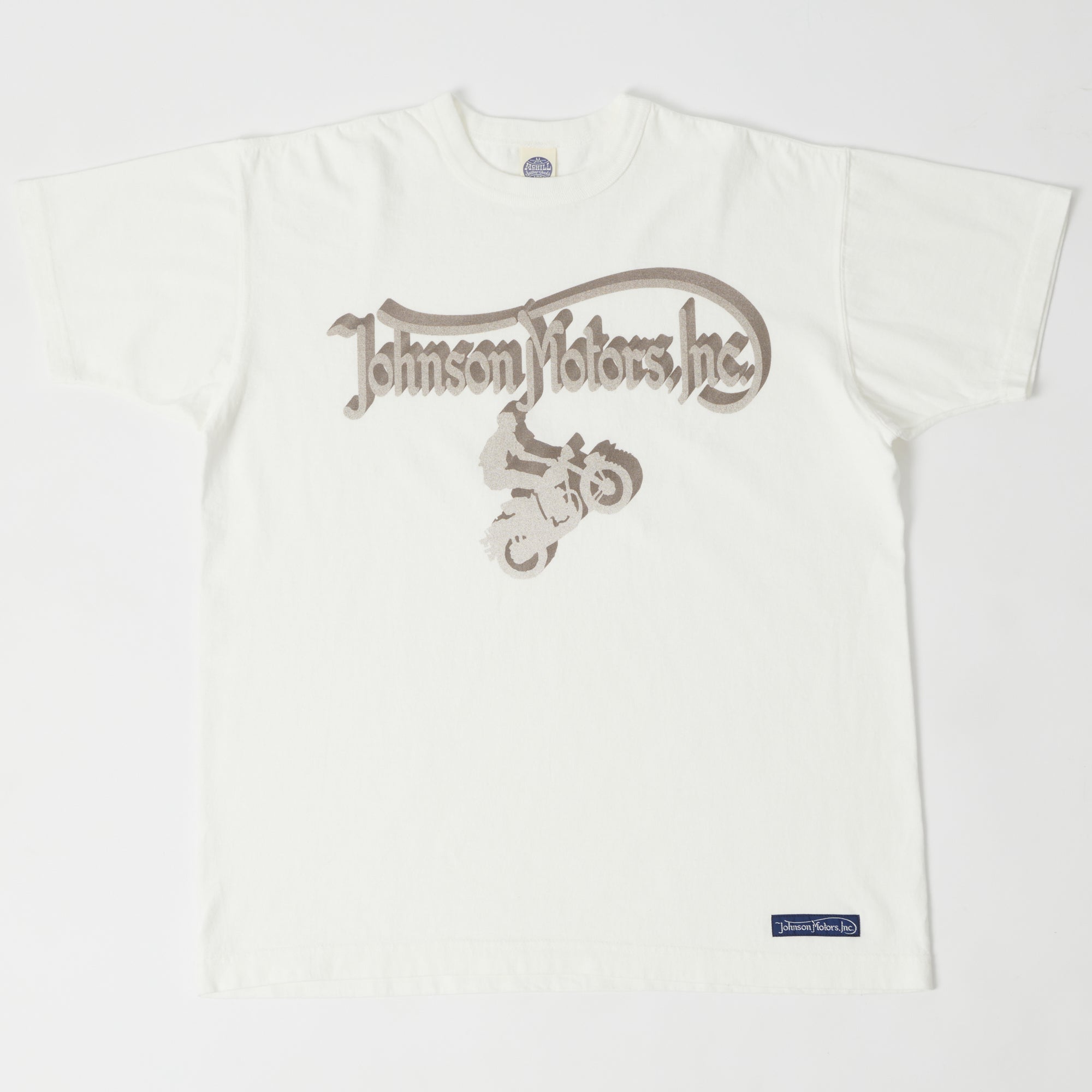 TOYS McCOY 'Johnson Motors, Inc.' T-Shirt - Off White