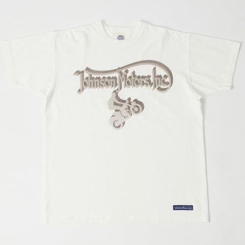 TOYS McCOY 'Johnson Motors, Inc.' T-Shirt - Off White