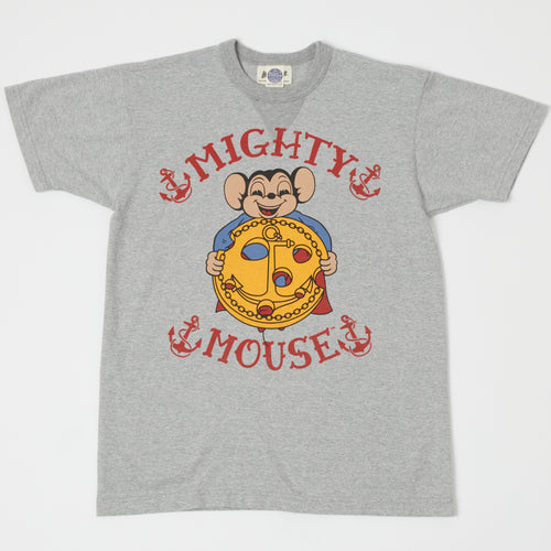 TOYS McCOY 'Anchor Ch.' Mighty Mouse T-Shirt - Heather Grey