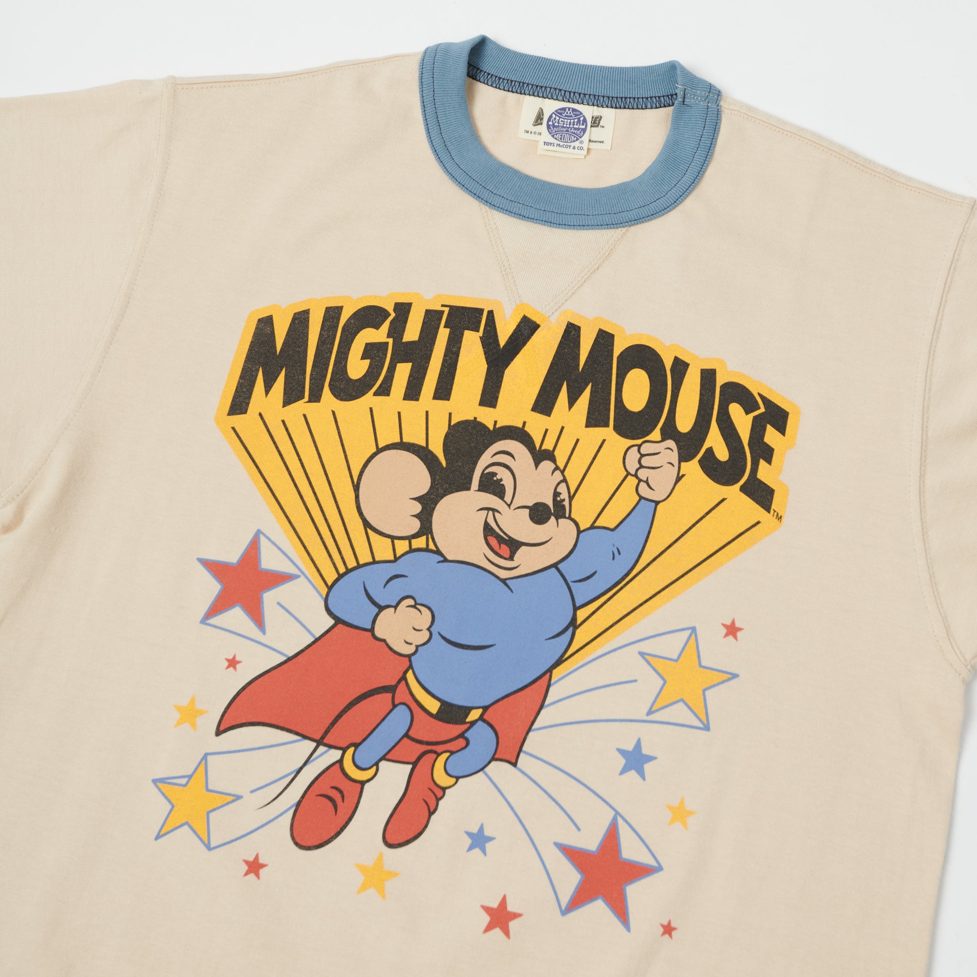 TOYS McCOY 'Mightiest M' Mighty Mouse T-Shirt - Beige – SON OF A STAG