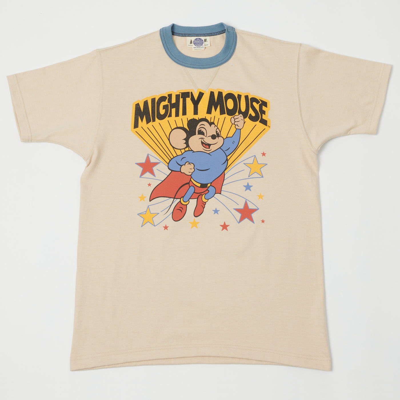 TOYS McCOY 'Mightiest M' Mighty Mouse T-Shirt - Beige