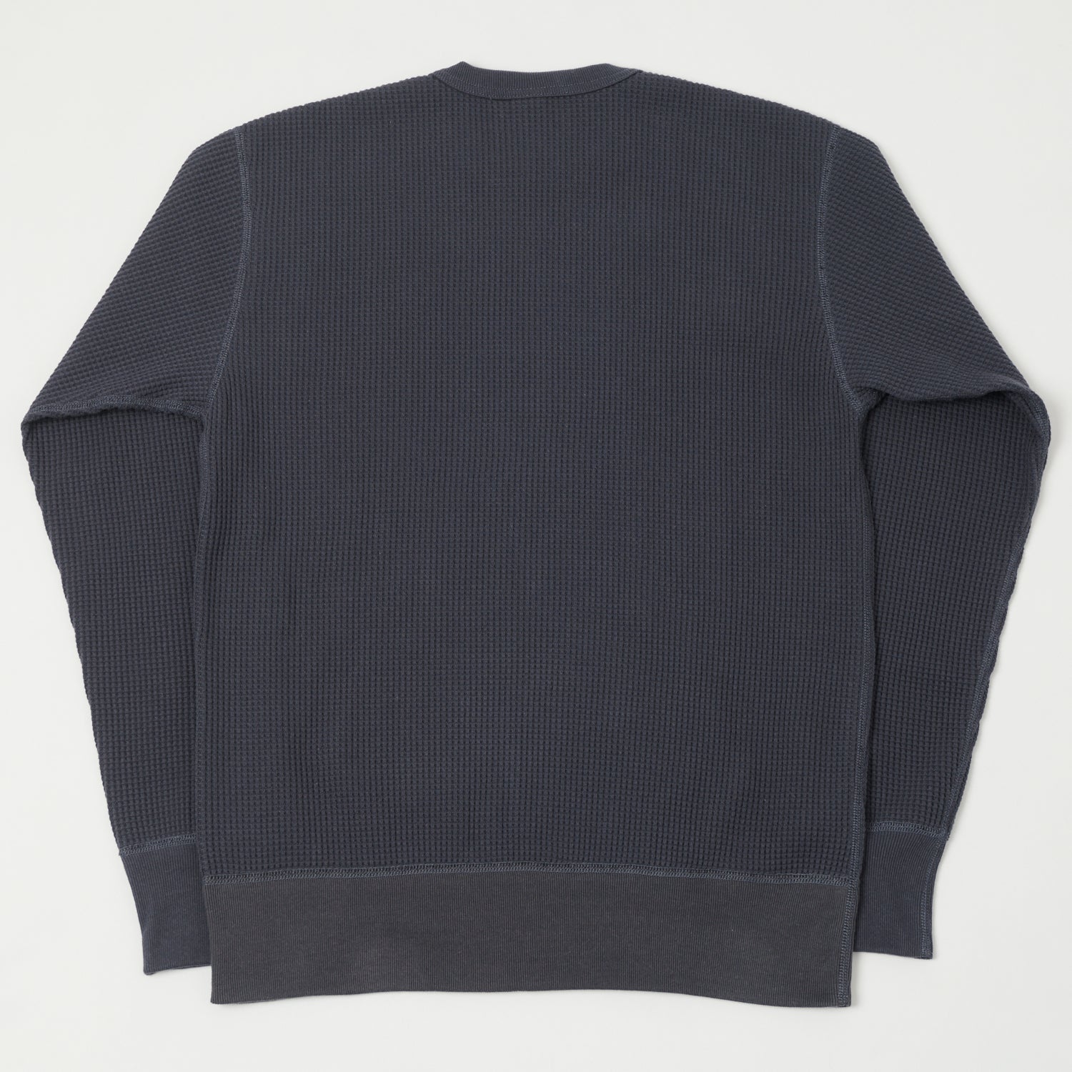TOYS McCOY Big Waffle Crew Neck Sweatshirt - Navy