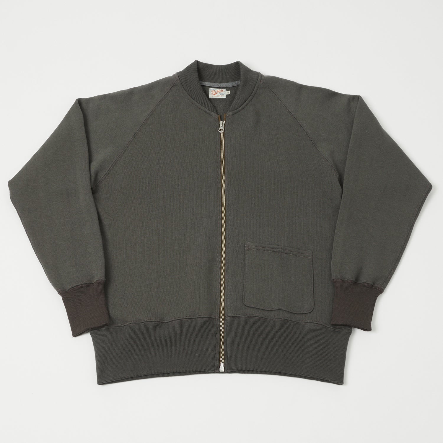 TOYS McCOY 'McHill' C-2 Zip Sweatshirt - Faded Black