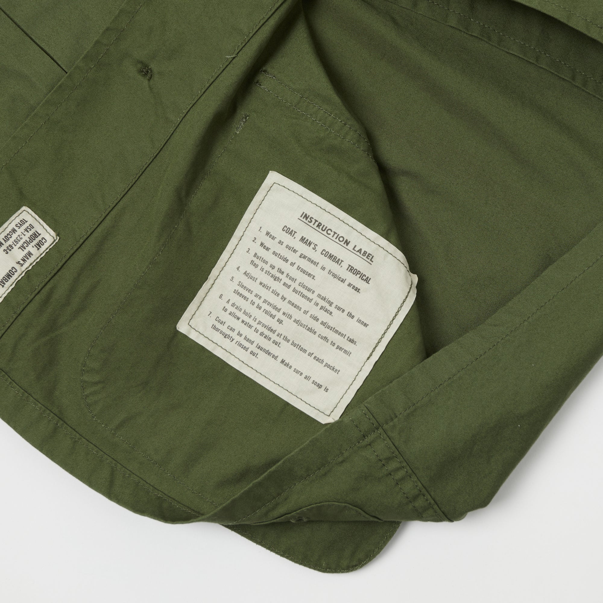 TOYS McCOY Jungle Fatigue Tropical Jacket - Olive