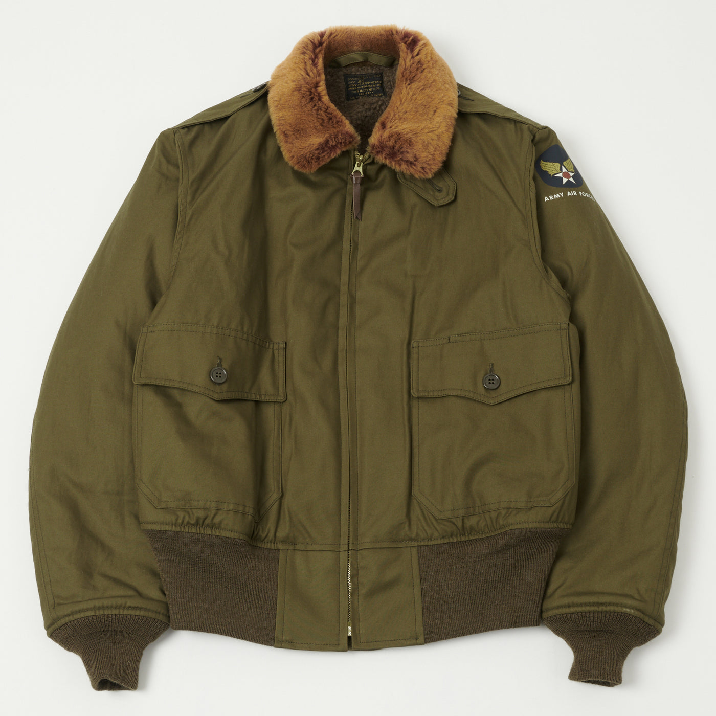TOYS McCOY 'Type B-10' Jacket - Olive