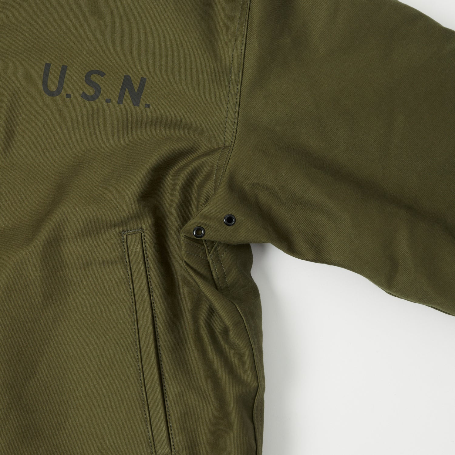 TOYS McCOY U.S. Navy N-1 Deck Jacket - Khaki