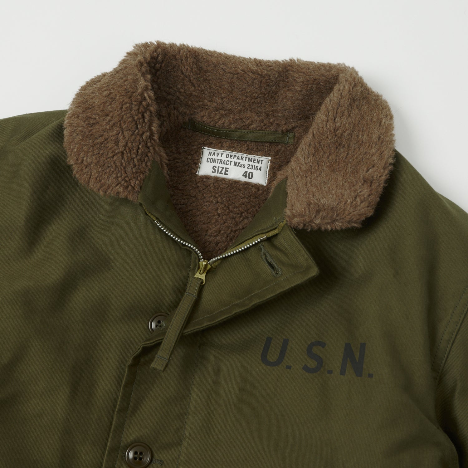 TOYS McCOY U.S. Navy N-1 Deck Jacket - Khaki – SON OF A STAG