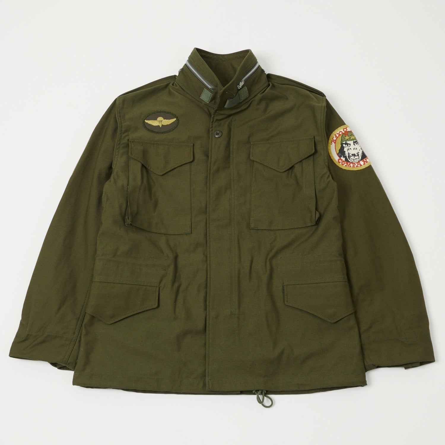 TOYS McCOY 'Taxi Driver' M-65 Field Jacket - Olive