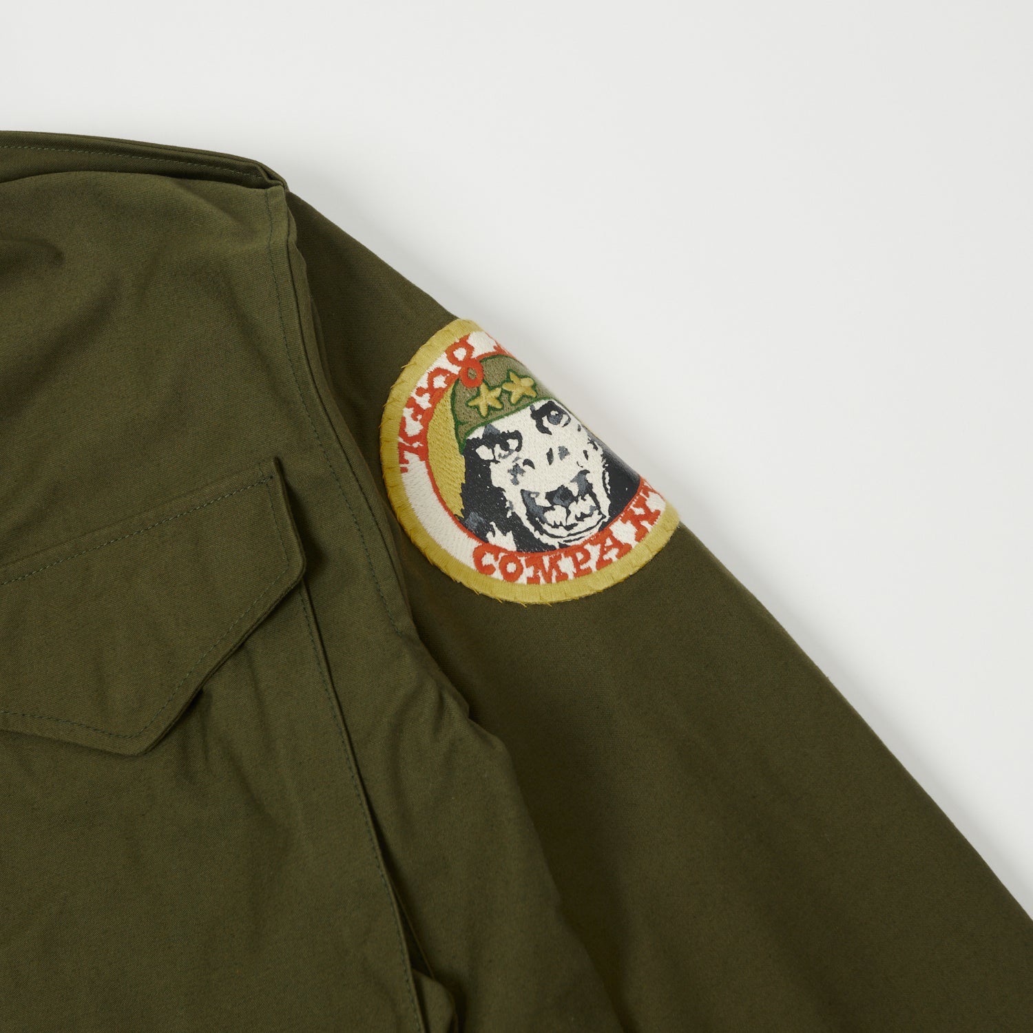 TOYS McCOY 'Taxi Driver' M-65 Field Jacket - Olive