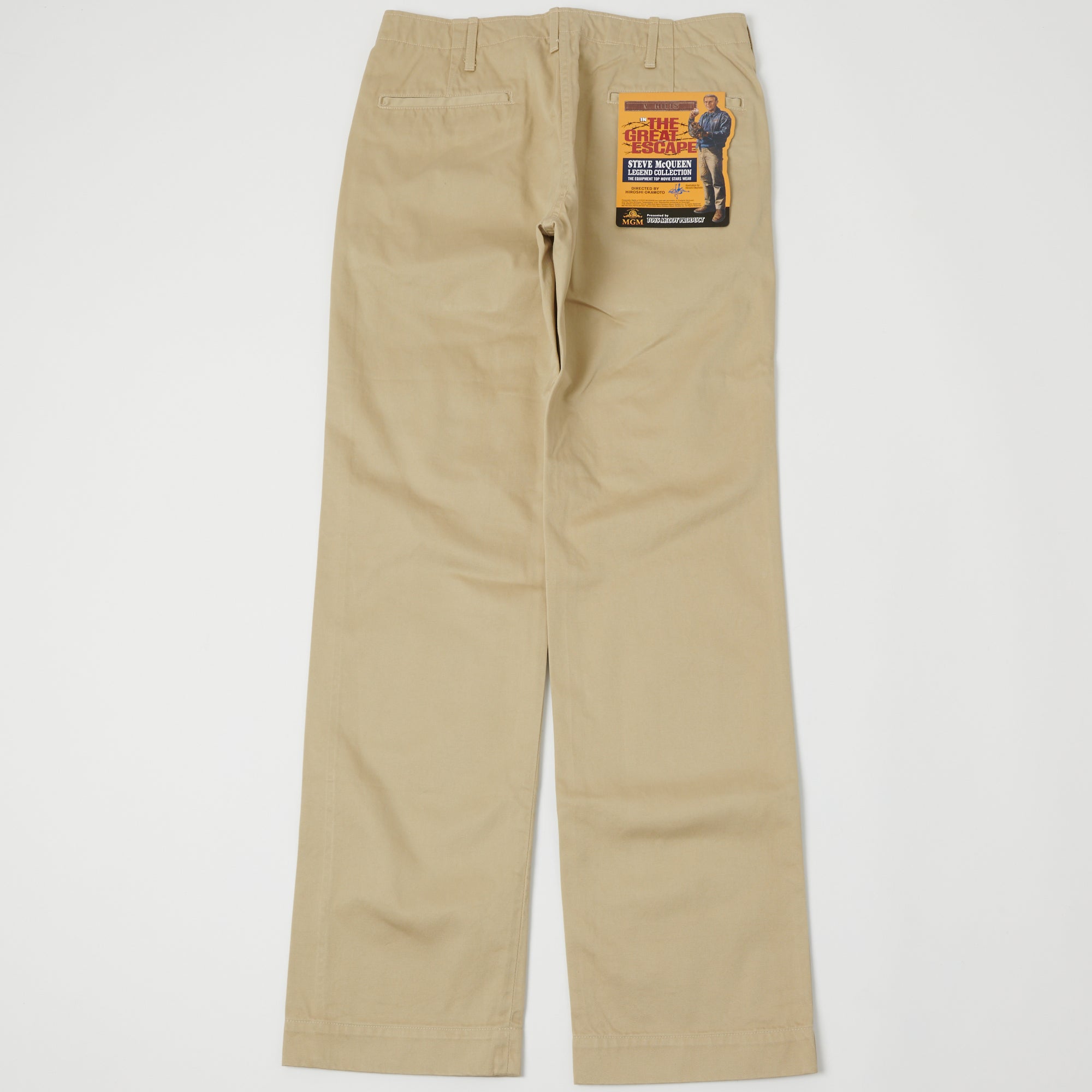 TOYS McCOY V. Hilts 'Steve McQueen' Chinos - Khaki – SON OF A STAG