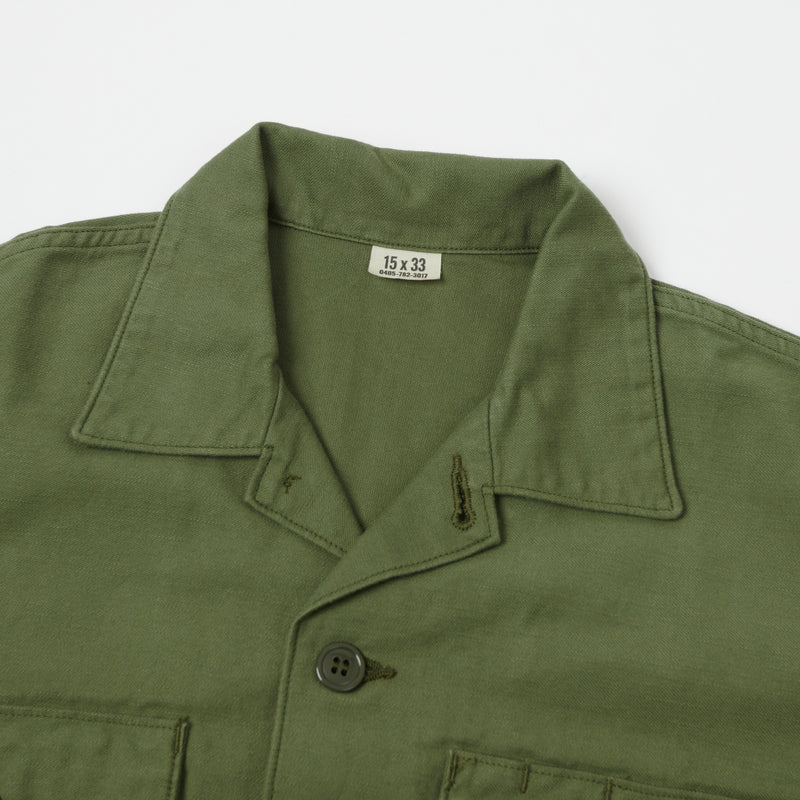 TOYS McCOY TMS1705 S/S Utility Shirt - Olive