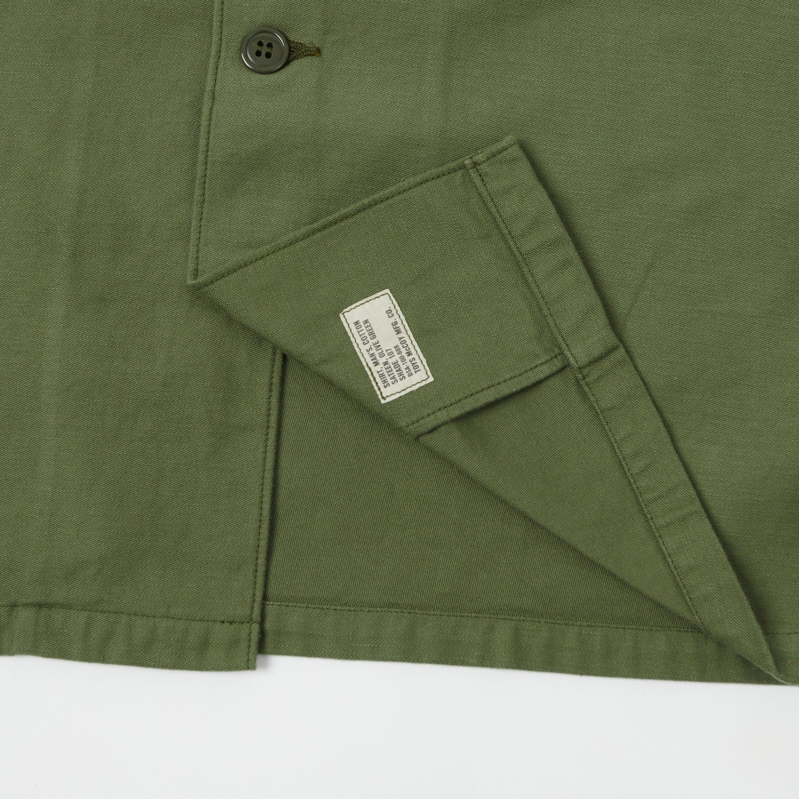 TOYS McCOY TMS1705 S/S Utility Shirt - Olive | SON OF A STAG
