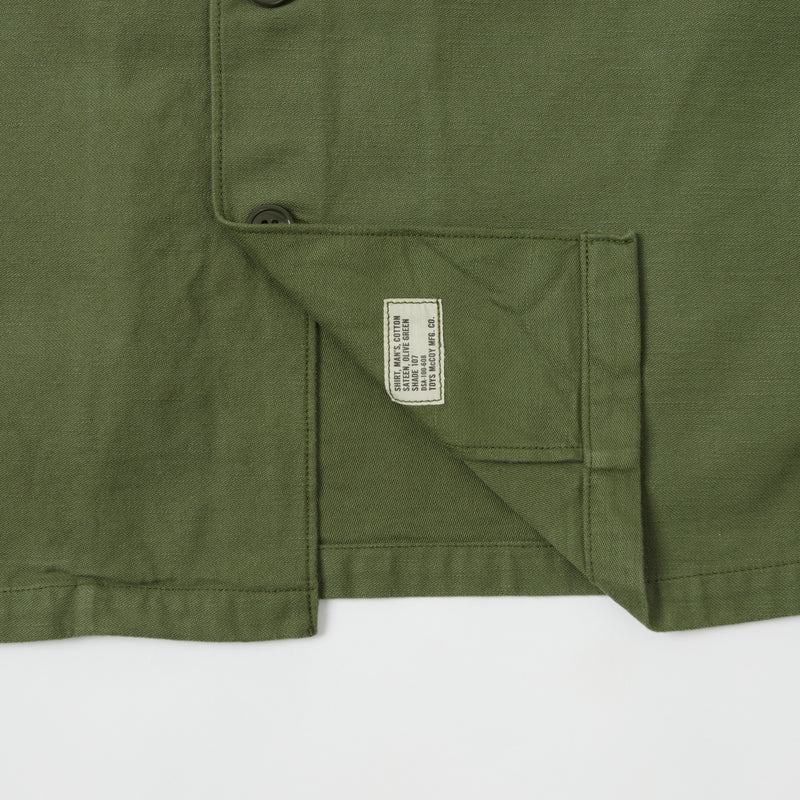 TOYS McCOY TMS1709 Utility Shirt - Olive Green