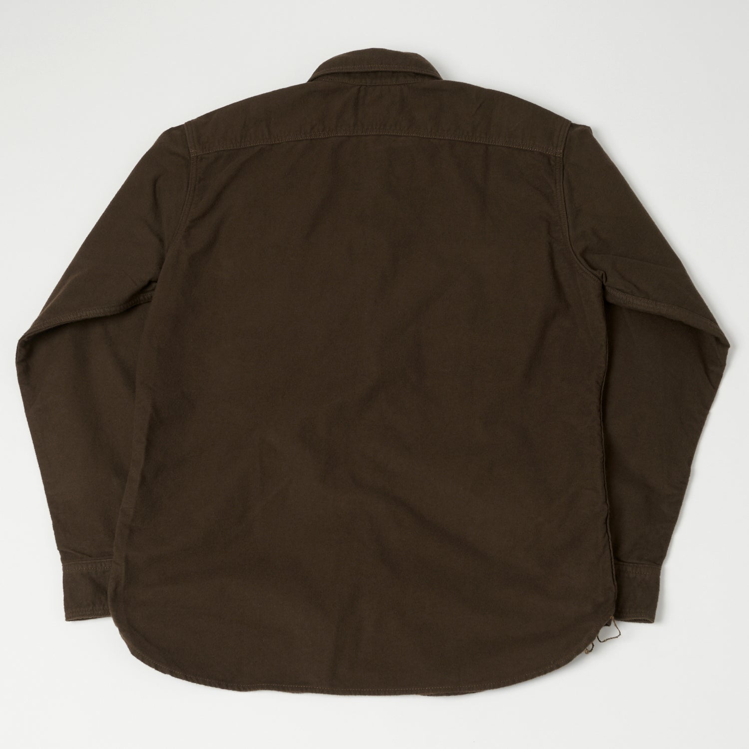 TOYS McCOY 'Oil Digger' Flannel Shirt - Brown