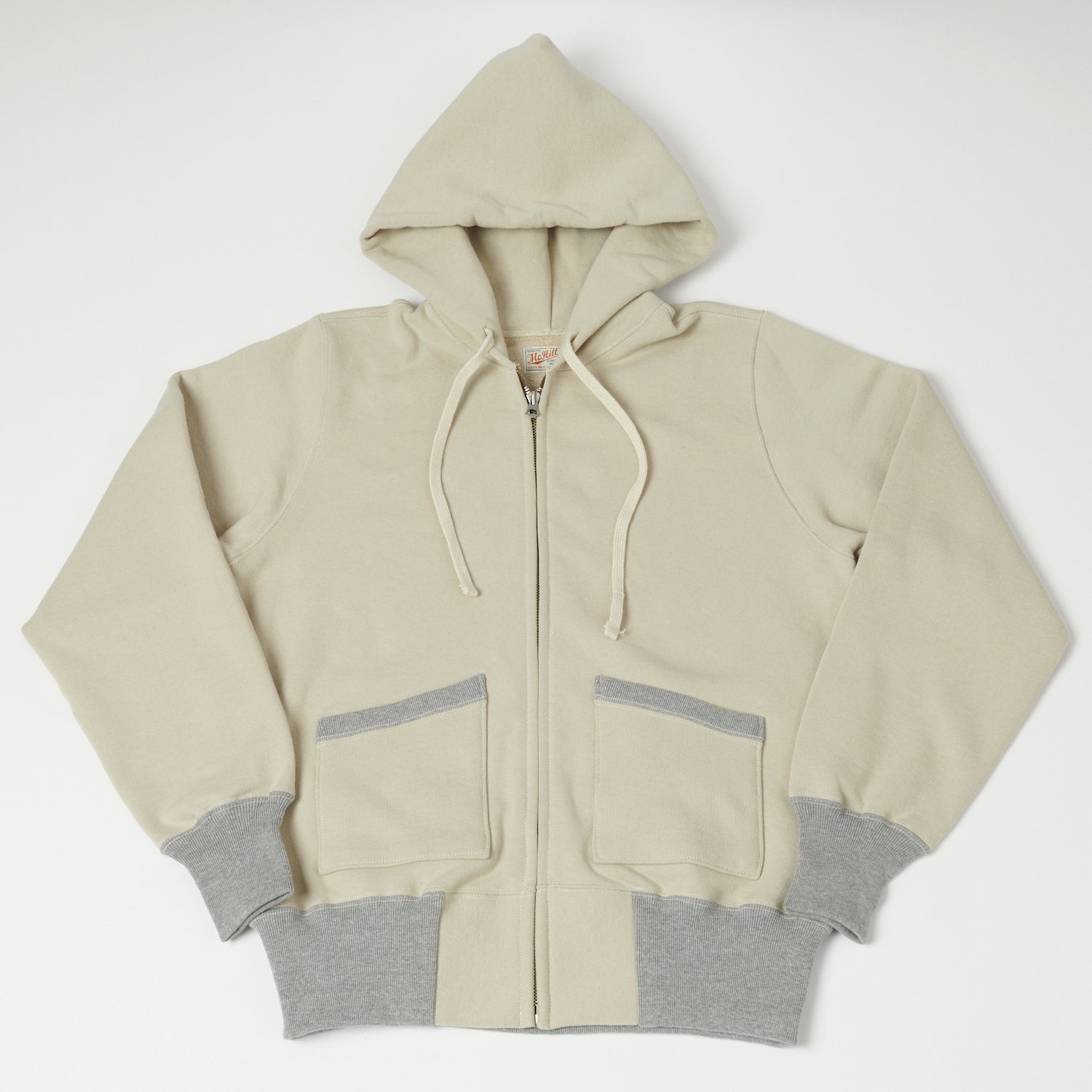 TOYS McCOY 'McHill' Zip Through Hoodie - Sand