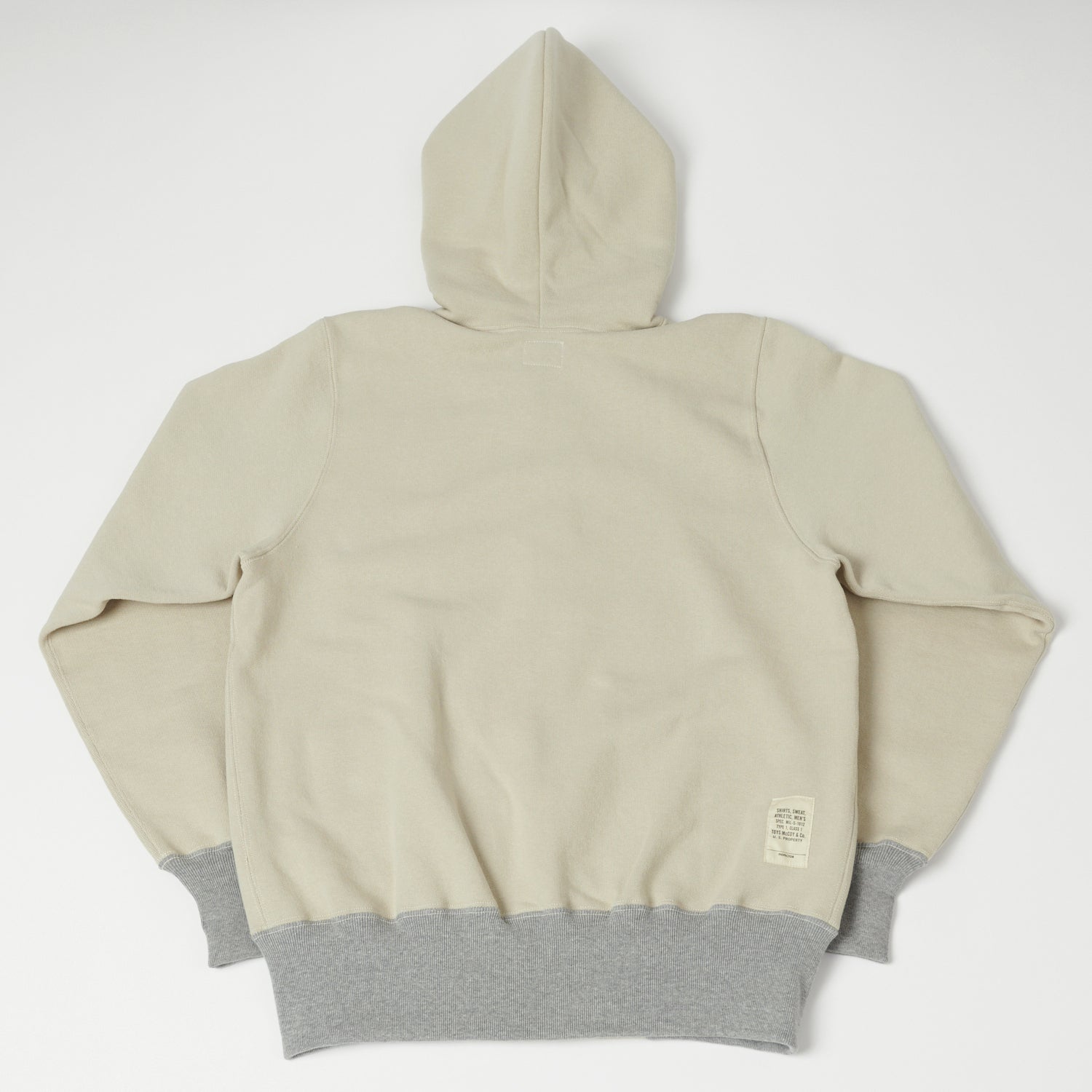 TOYS McCOY 'McHill' Zip Through Hoodie - Sand