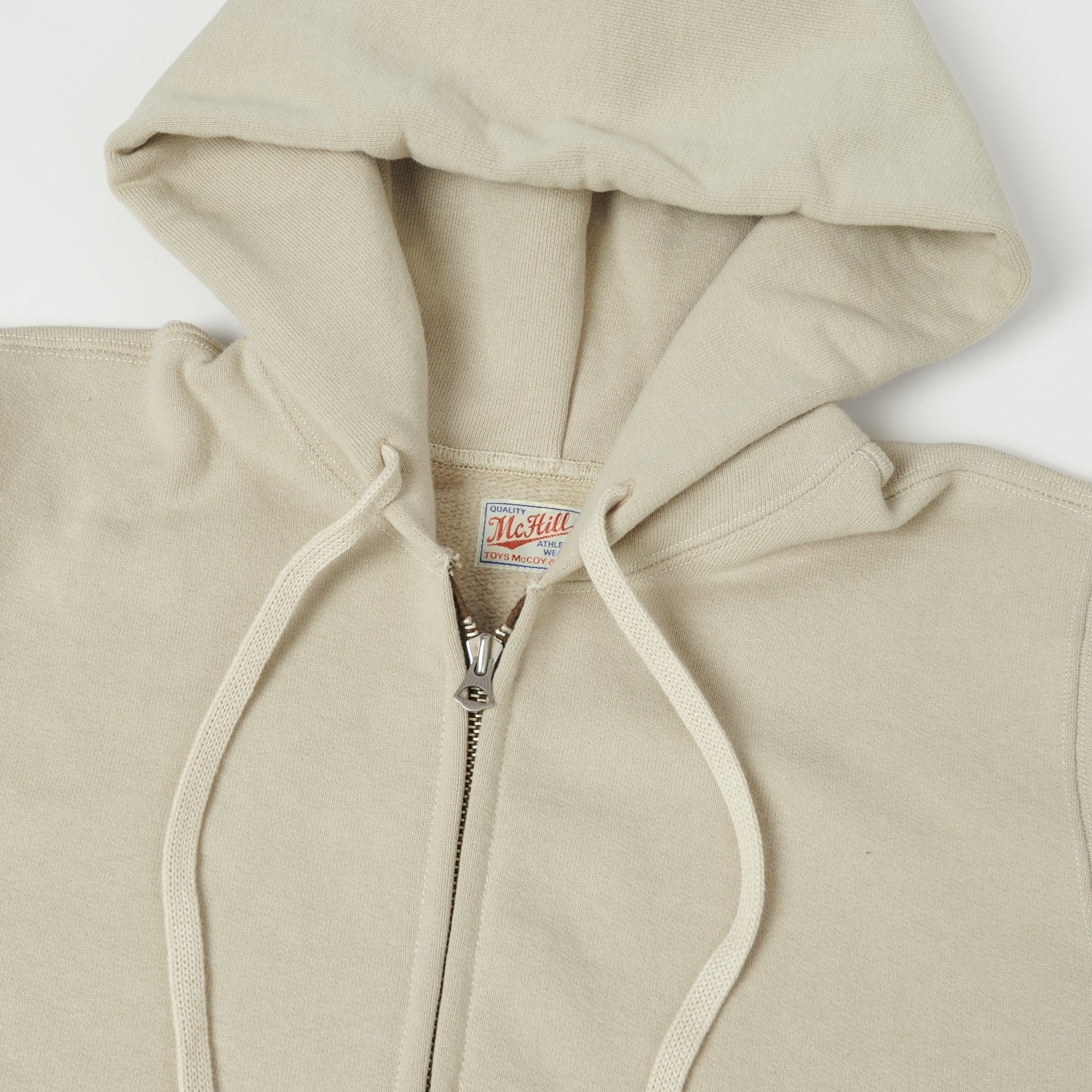 TOYS McCOY 'McHill' Zip Through Hoodie - Sand