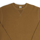 TOYS McCOY TMC1765 Plain Waffle Knit Sweatshirt - Coyote