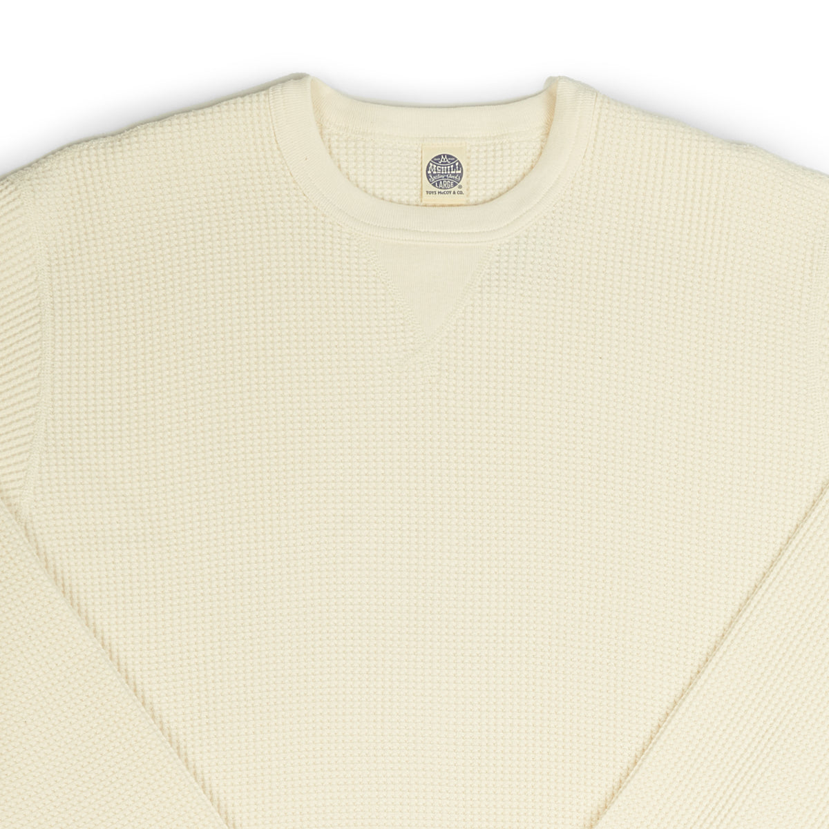 TOYS McCOY Waffle Knit Sweatshirt - Off White