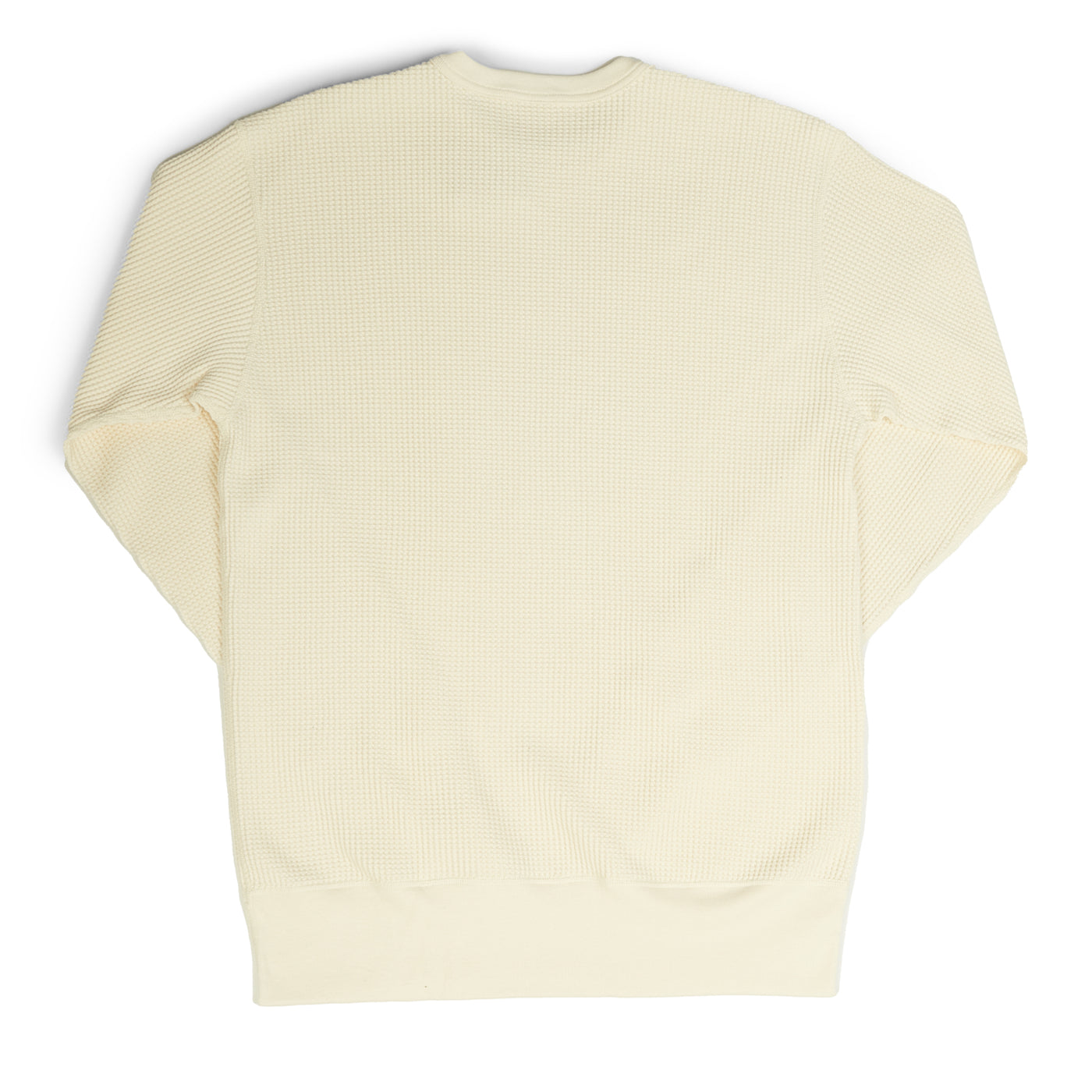 TOYS McCOY Waffle Knit Sweatshirt - Off White