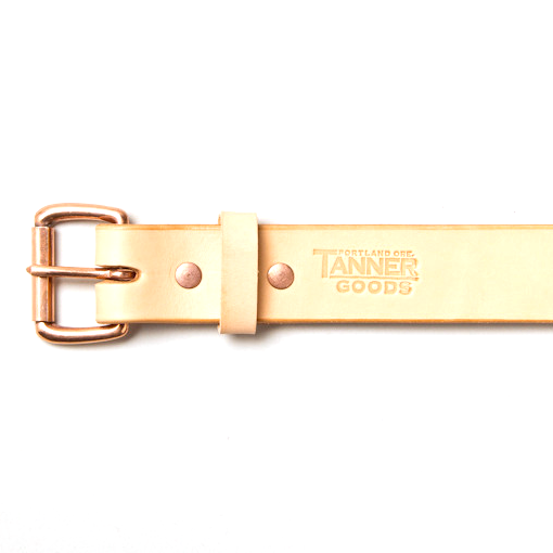 Tanner Goods Standard Belt Natural