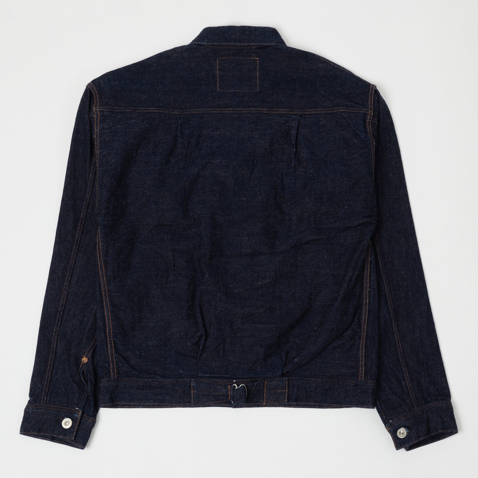 Warehouse & Co 'Brown-Duck & Digger' Denim Blouse Jacket - Rinsed