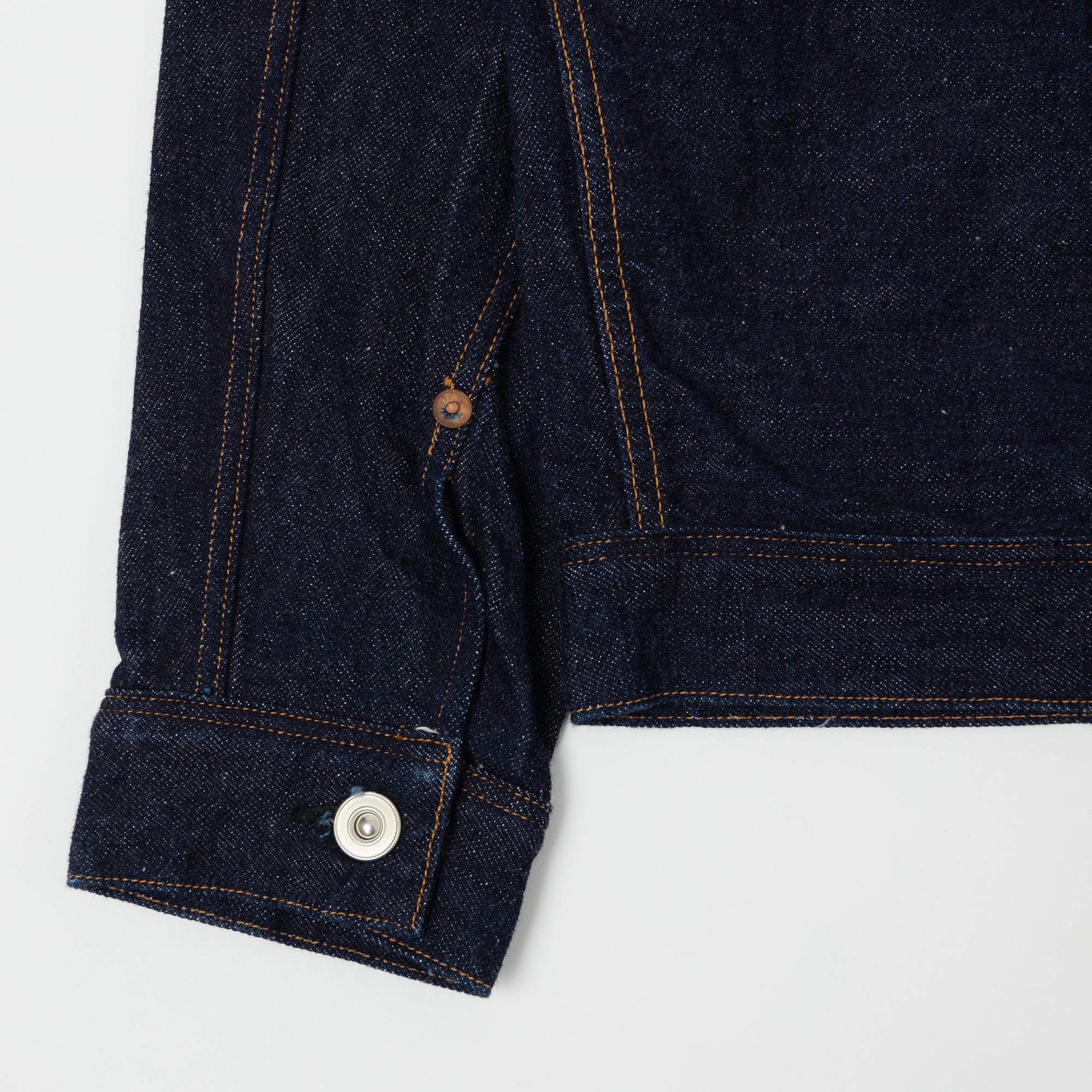 Warehouse & Co 'Brown-Duck & Digger' Denim Blouse Jacket - Rinsed