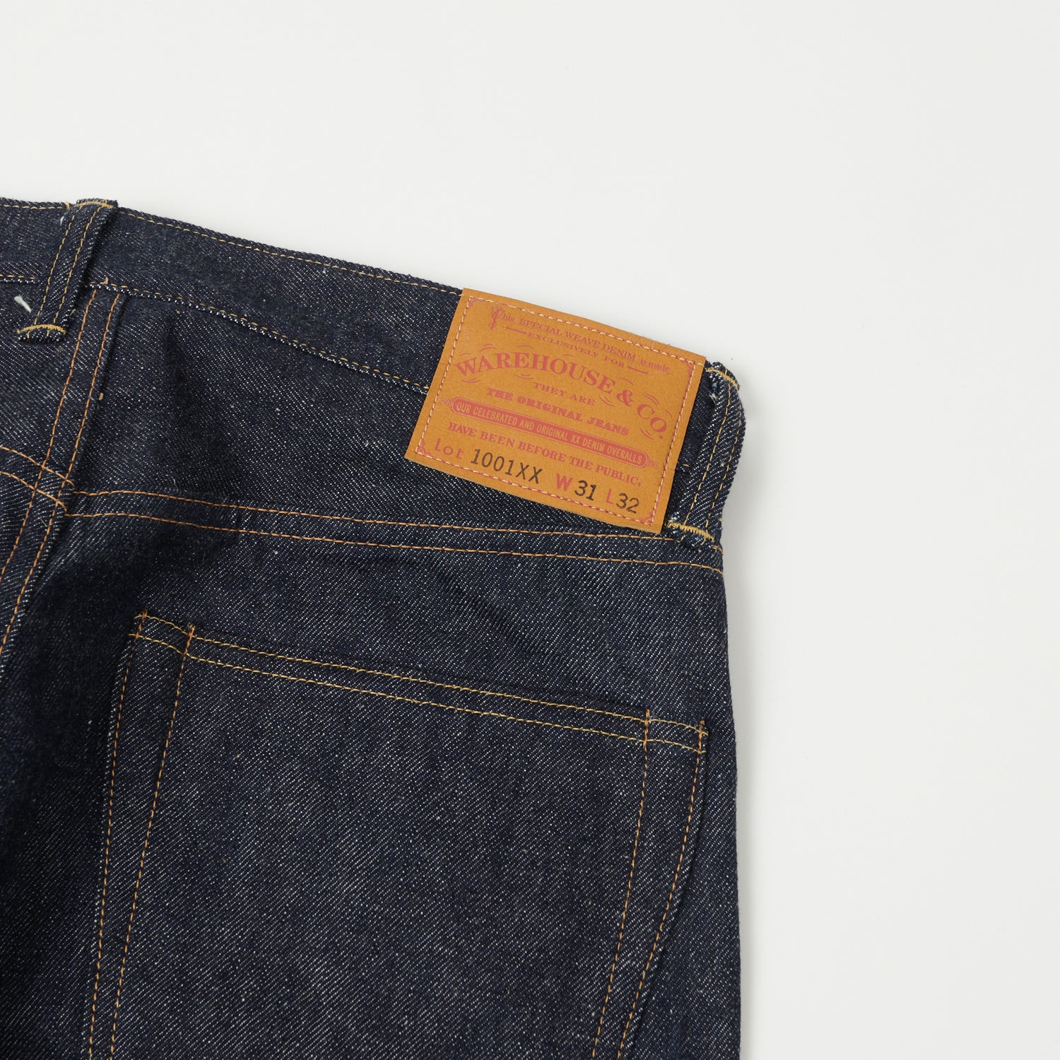Warehouse & Co 1001XX 13.75oz Regular Straight Jean - Raw – SON OF