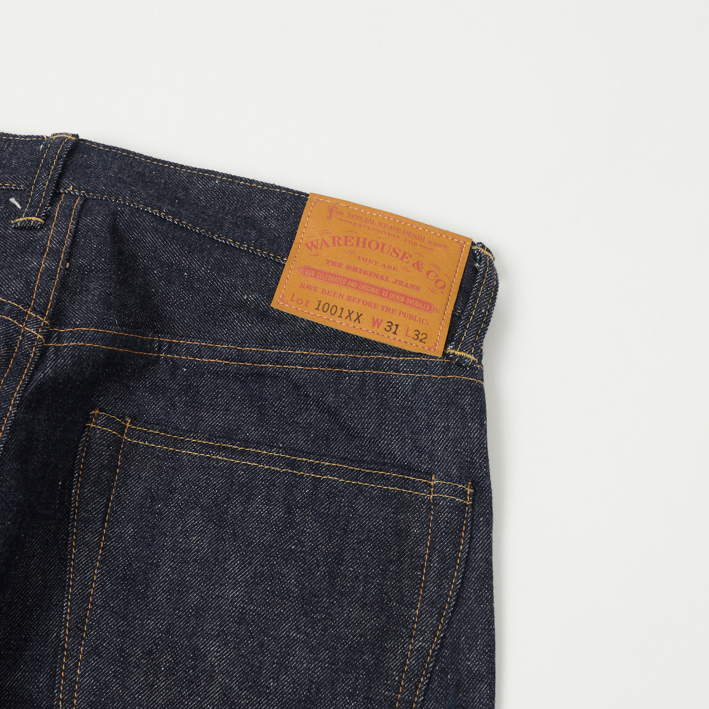 Warehouse & Co 1001XX 13.75oz Regular Straight Jean - Raw