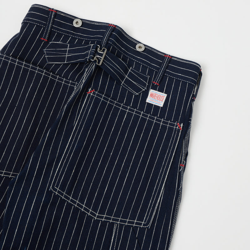 Striped on sale work trousers