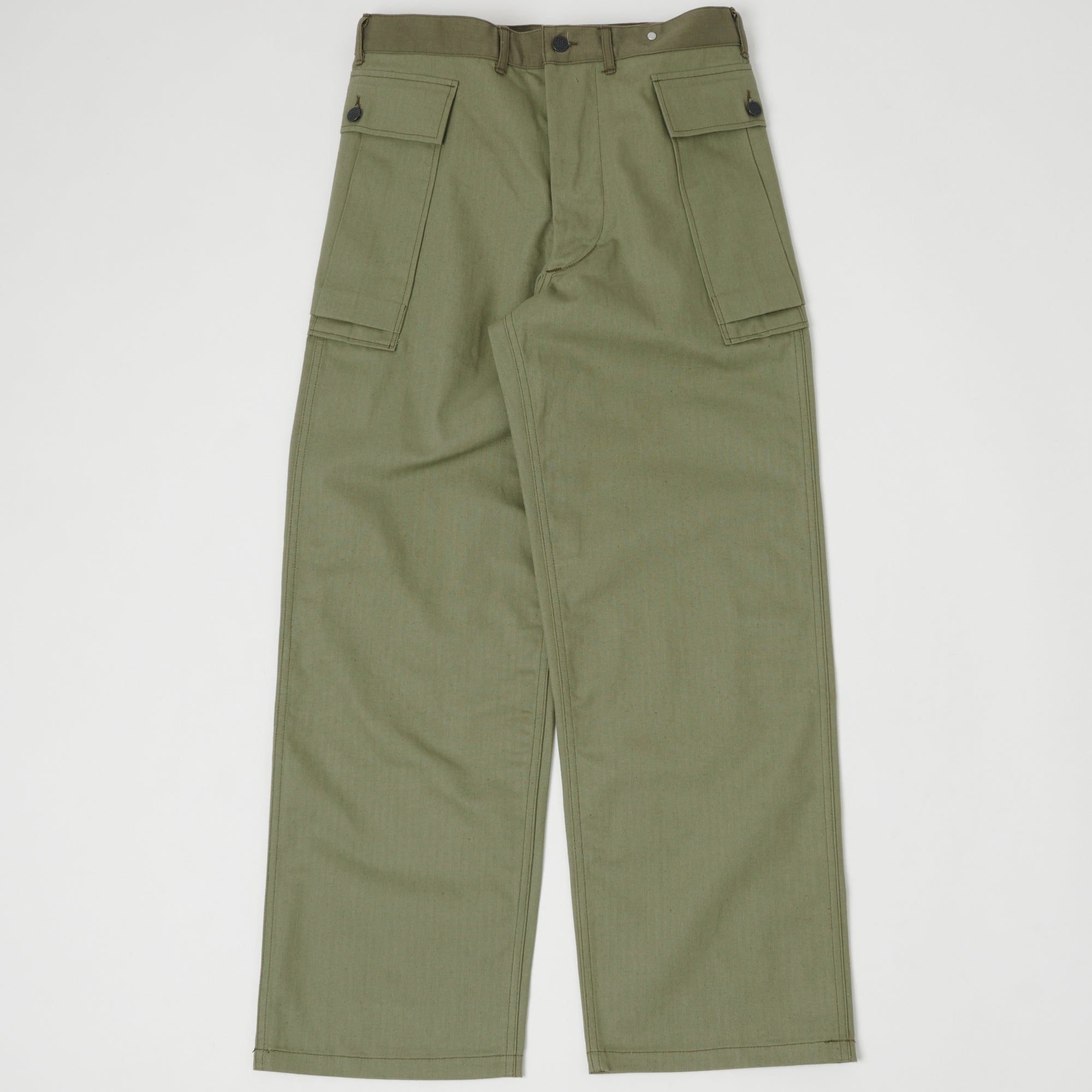 Warehouse & Co 1098 U.S. Army Herringbone Twill Pant - Olive Drab
